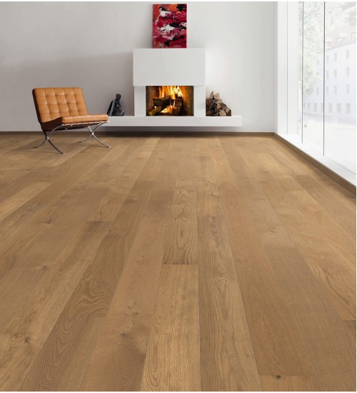 德国汉诺地板三层橡木Plank 1-Strip 180 2V Smoked Oak Markant brushed 535465
