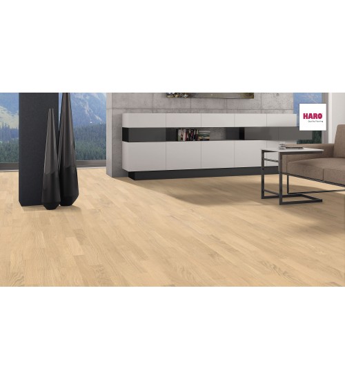 德国汉诺地板三层橡木Strip Allegro Oak invisible Trend brushed 536371