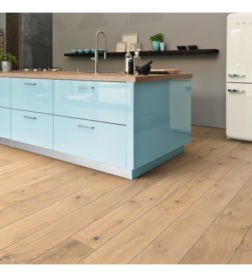 德国汉诺地板三层橡木Plank 1-Strip 180 2V Oak Puro White Universal brushed 537548