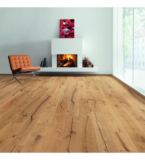 德国汉诺地板三层橡木Plank 1-Strip 180 2V Oak Alabama brushed 537552