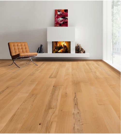 德国汉诺地板三层橡木Plank 1-Strip 180 Beech steamed Universal 538950