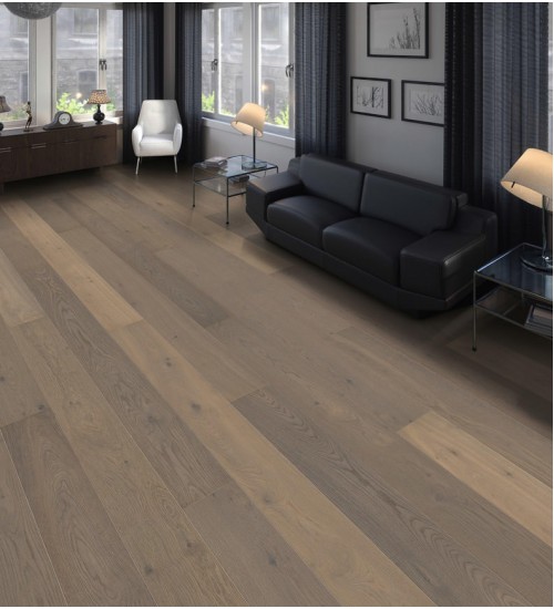 德国汉诺地板三层橡木Plank 1-Strip 180 4V Fumed Oak Puro White Markant brushed 539698