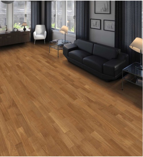 德国汉诺地板三层橡木Strip Allegro Oak Trend brushed 540174