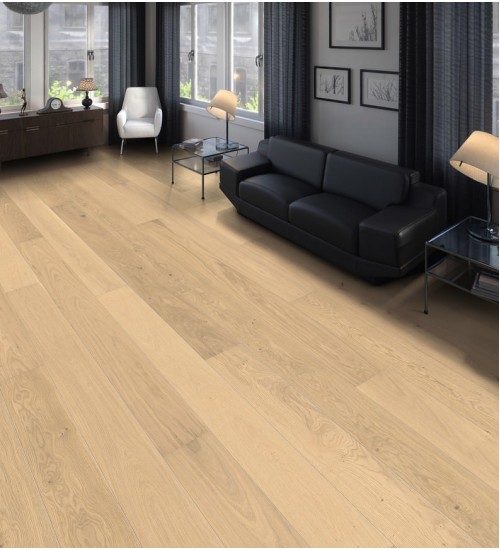 德国汉诺地板三层橡木Strip PL Maxim 4V Oak invisible Markant brushed 541002