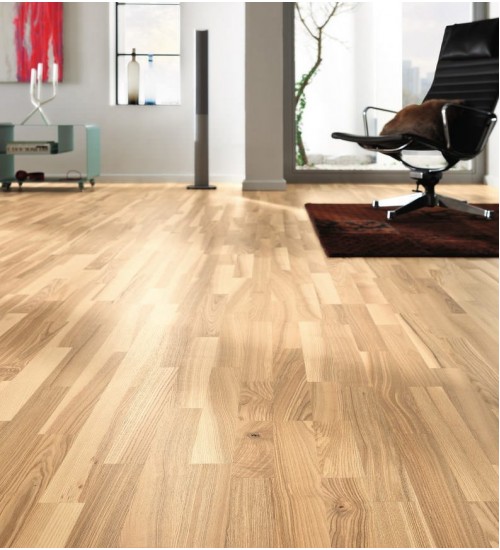 德国汉诺地板三层橡木Longstrip Ash Light White Favorit brushed 541853