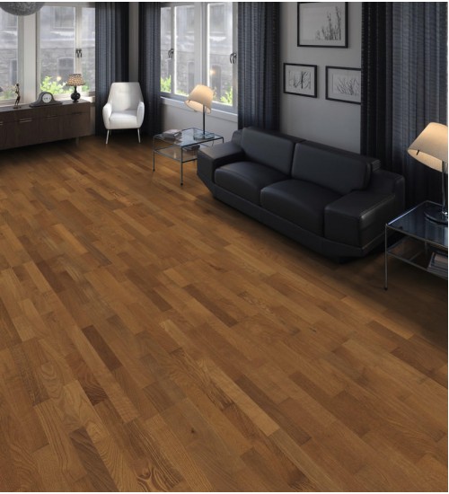 德国汉诺地板三层橡木Longstrip Smoked Oak Naturale brushed 541916
