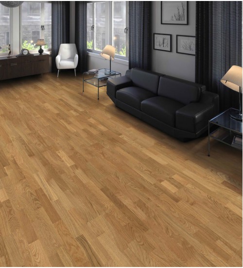 德国汉诺地板三层橡木Longstrip Oak Naturale brushed 541917