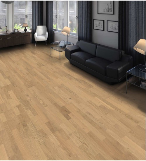 德国汉诺地板三层橡木Longstrip Oak invisible Naturale brushed 541924