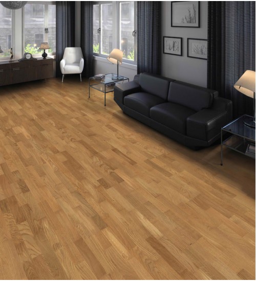 德国汉诺地板三层橡木Longstrip Oak Naturale brushed 541927