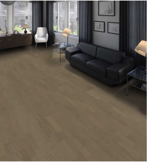 德国汉诺地板三层橡木Longstrip Oak Graphite Grey Trend brushed 541934