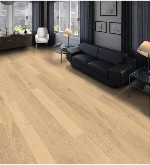 德国汉诺地板三层橡木Strip Duna 4V Oak invisible Markant brushed 542112