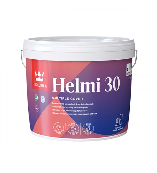 荷美纯水性木器面漆A漆2.7L