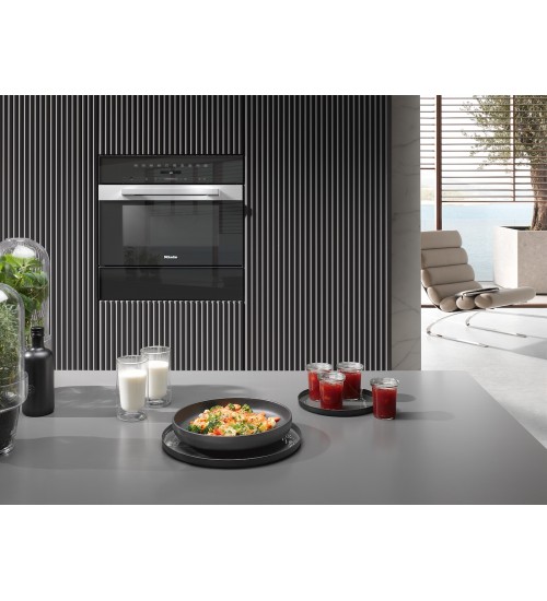 Miele 美诺 嵌入式M 7244 TC微波烤箱自动程序 爆米花功能