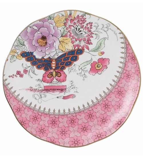 Wedgwood花间舞蝶系列4件套骨瓷餐盘礼盒餐具家用早餐